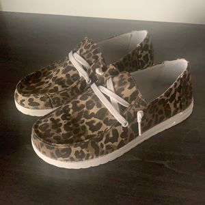 Leopard print shoes